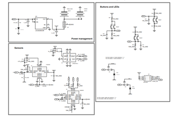 Schéma - STMicroelectronics Carte d'évaluation STEVAL-IDB011V1
